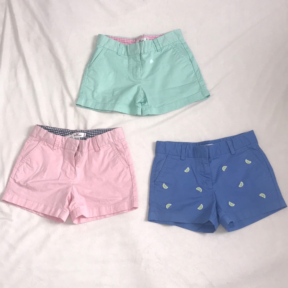 Vineyard vines khaki trio